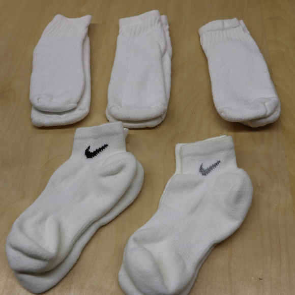 Nike Other - Boy's White Ankle Socks Lot of 5 Nike Other - Boy's White Ankle Socks Lot of 5
